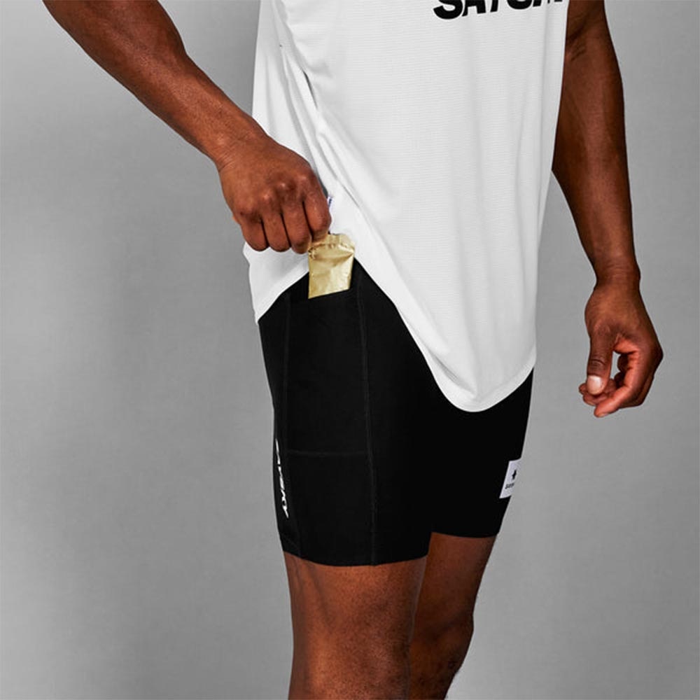 Saysky Flow+ Race Short Tights 7'' Herre Sort