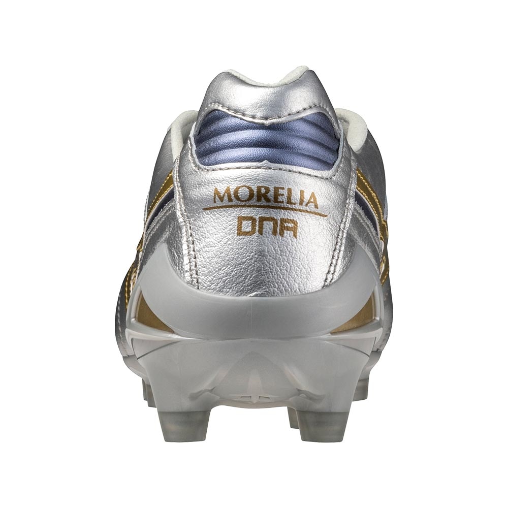 Mizuno Morelia DNA Made In Japan FG Fotballsko Platinum Silver