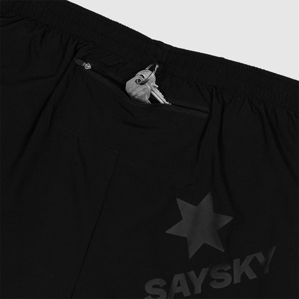 Saysky Pace 5'' Løpeshorts Herre Sort