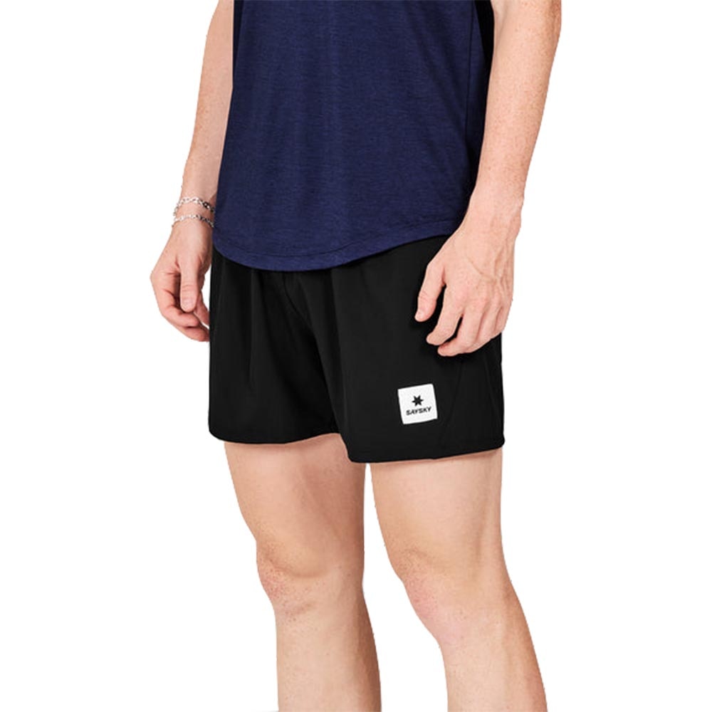 Saysky Pace 5'' Løpeshorts Herre Sort