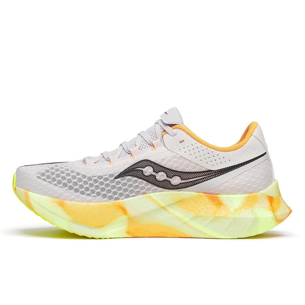 Saucony Endorphin Pro 4 Joggesko Herre Hvit/Oransje/Volt