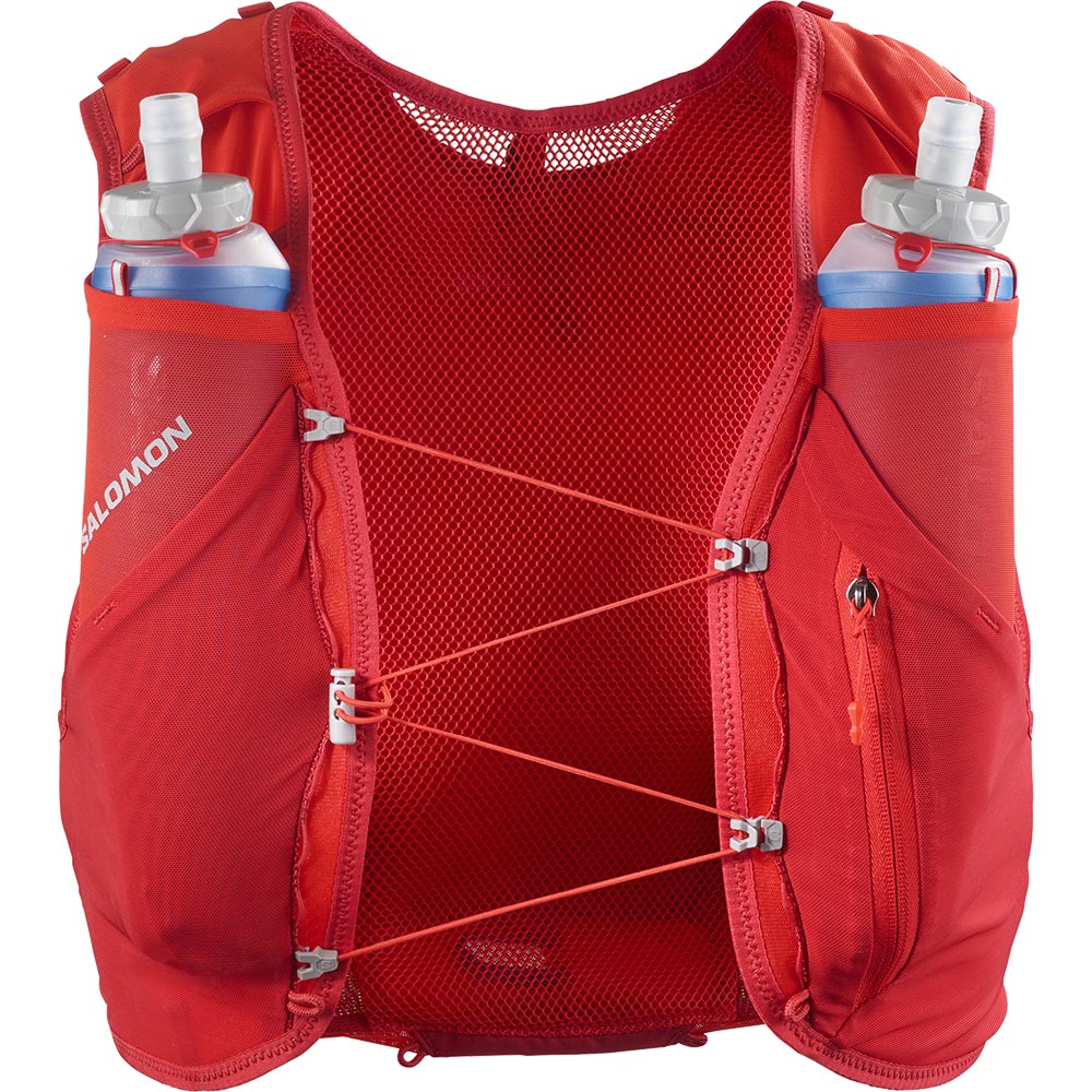 Salomon Advanced Skin 5 Set Løpevest Rød