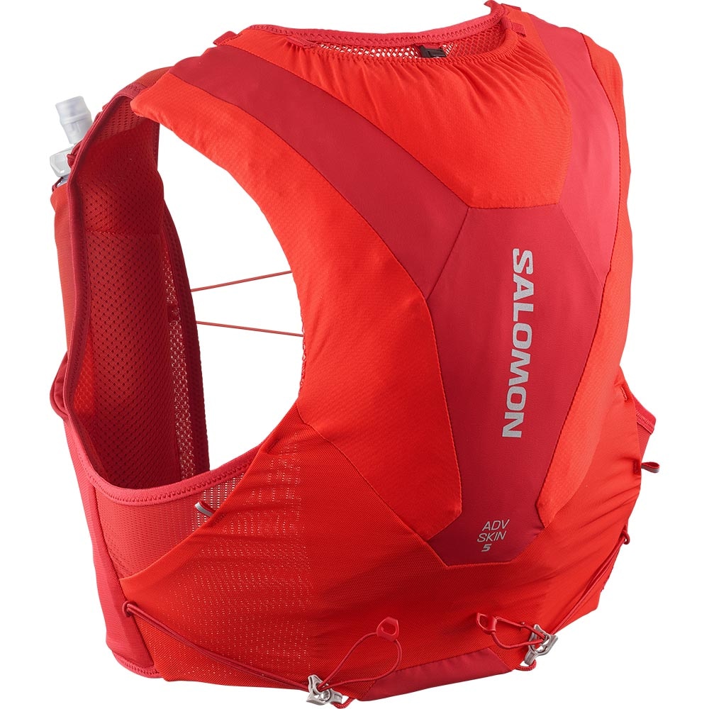 Salomon Advanced Skin 5 Set Løpevest Rød