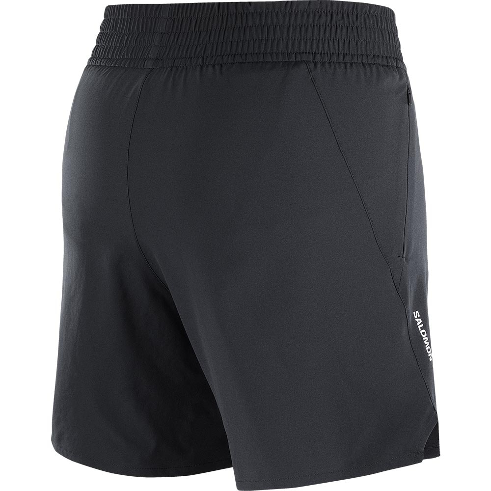 Salomon ShakeOut Core 6'' Løpeshorts Dame Sort