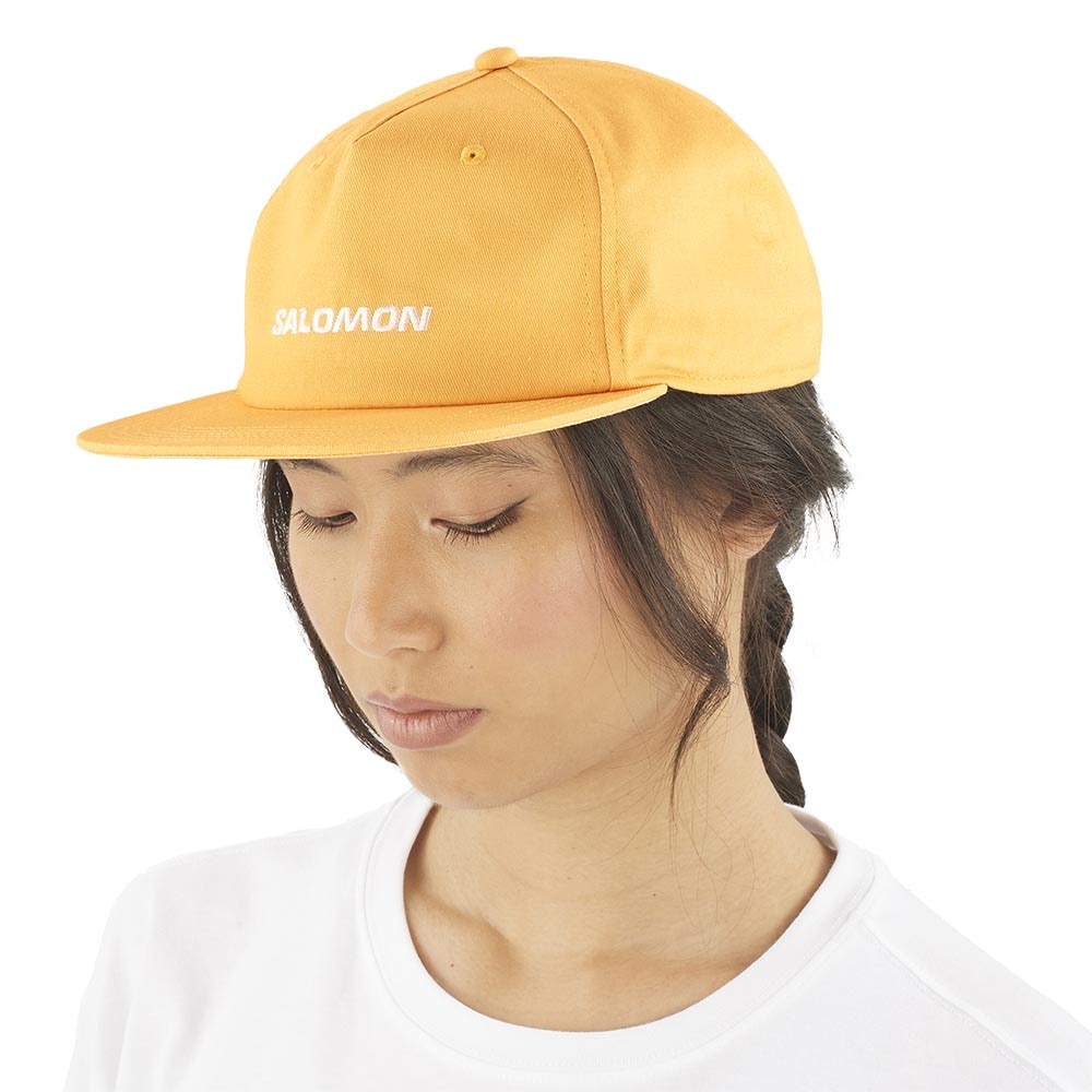 Salomon Cap Flat Oransje