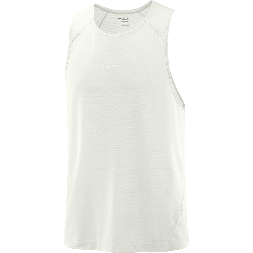 Salomon ShakeOut Core Tank Herre Hvit