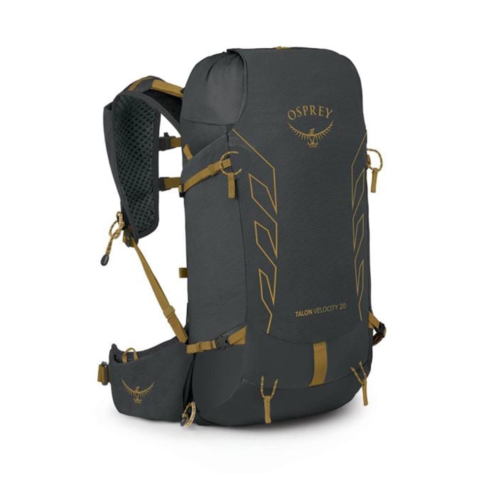 Osprey Talon Velocity 20 Ryggsekk Grå/Gul