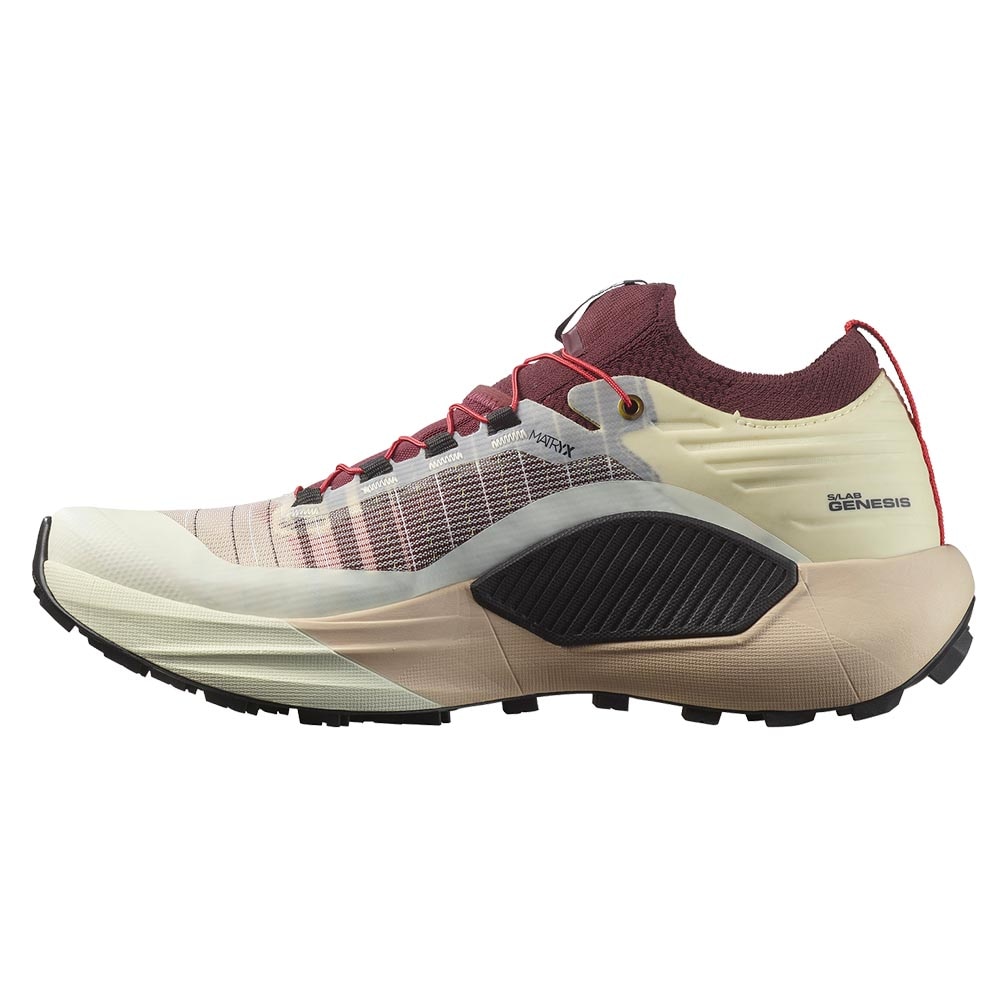 Salomon S/Lab Genesis Joggesko Beige/Burgunder