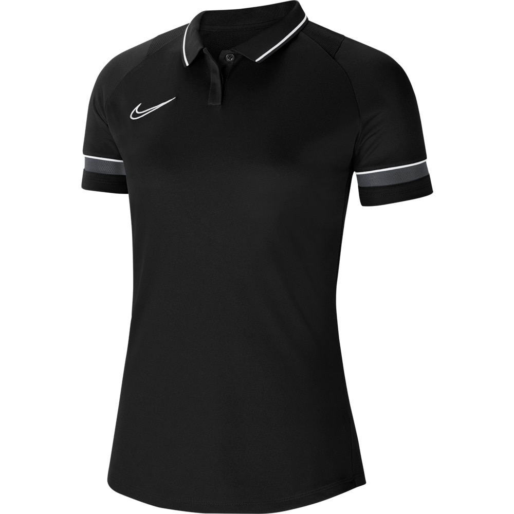 Nike Dry Academy 21 Polo Dame Sort