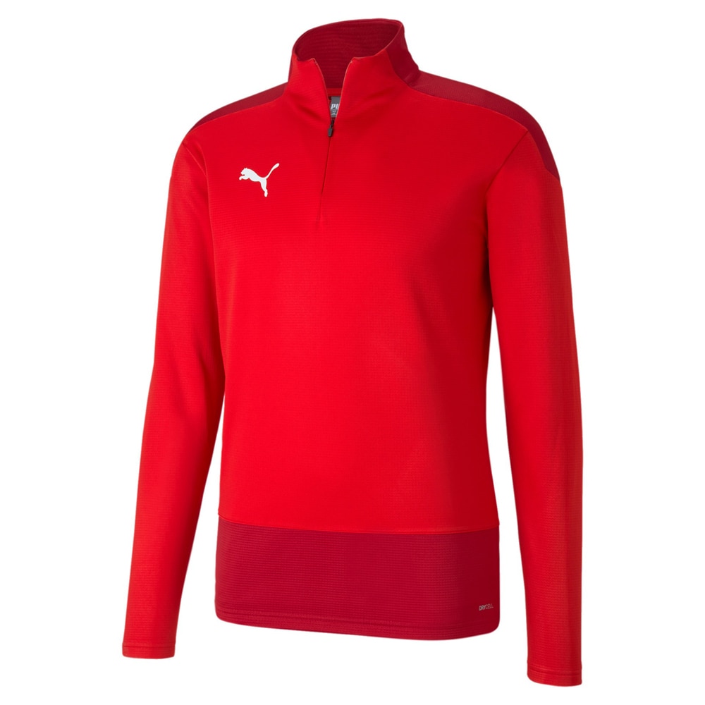 Puma teamGOAL 1/4 Zip Fotballgenser Rød