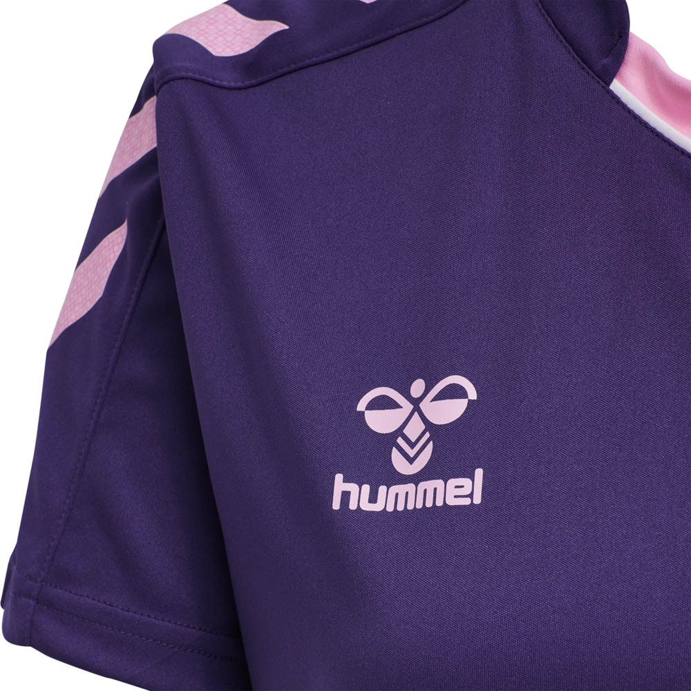 Hummel Core XK Poly Kortermet Trøye Dame Lilla/Rosa