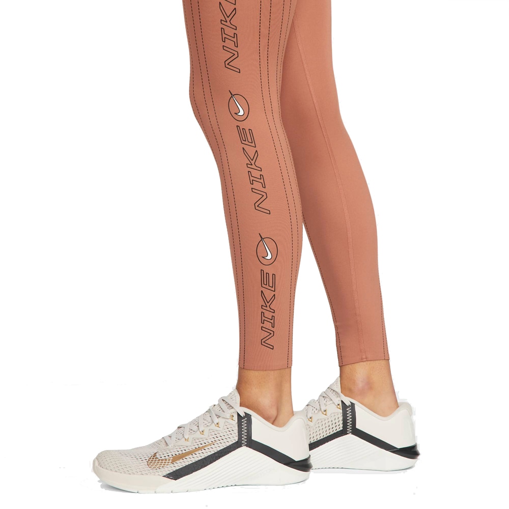 Nike One Luxe Legging Tights Dame Beige