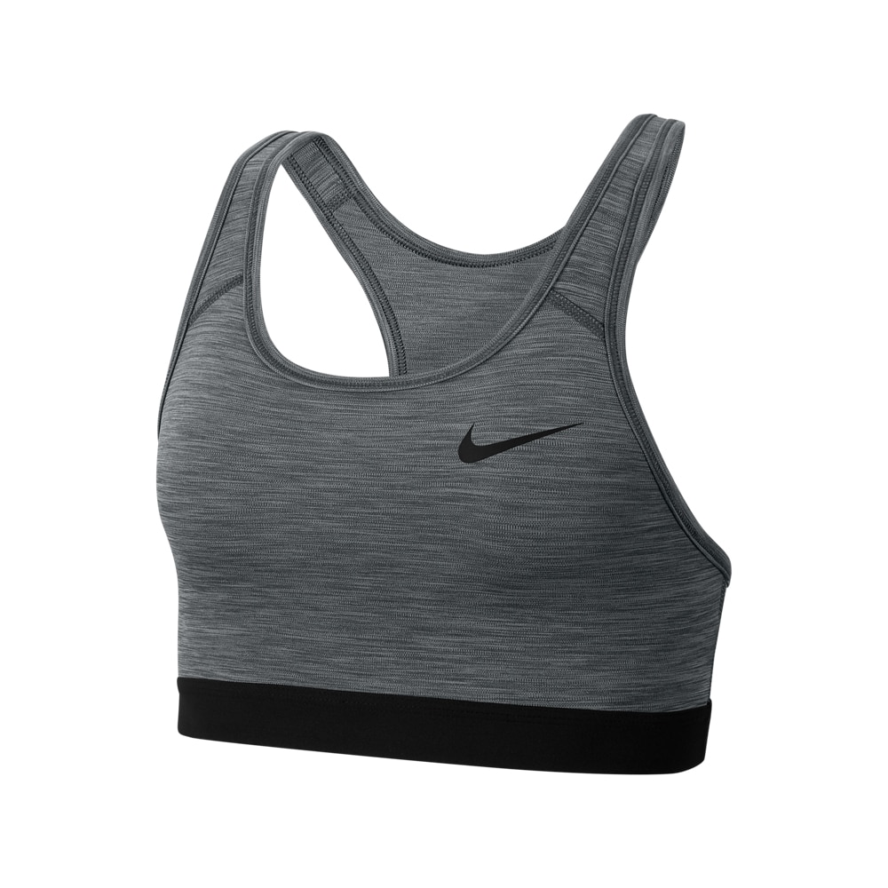 Nike Dri-Fit Swoosh Band Nonpadded Sports-BH Grå