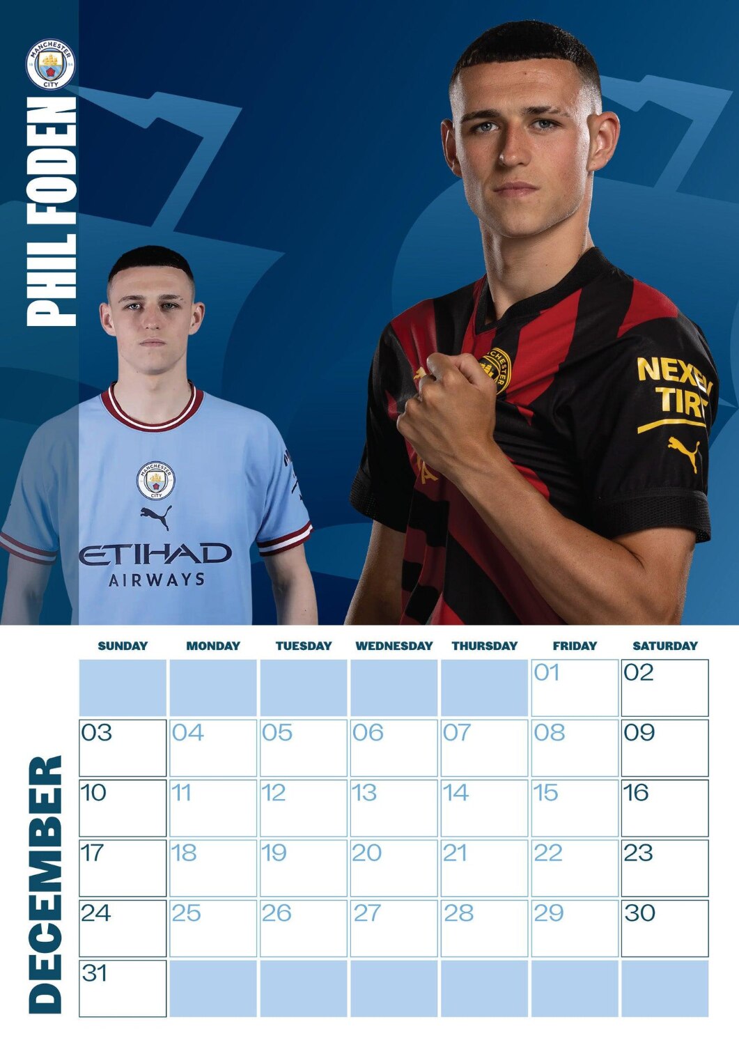 Official Product Manchester City Kalender 2023