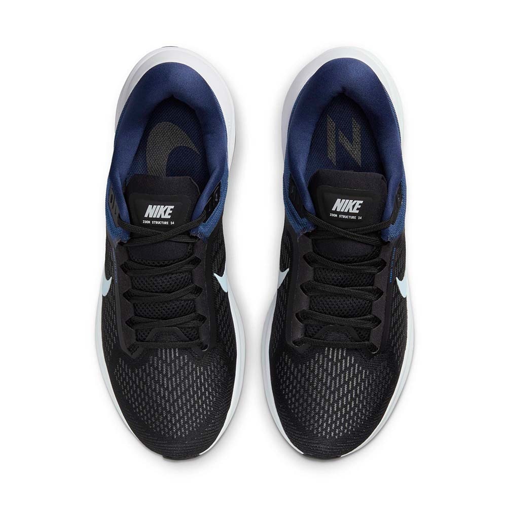 Nike Air Zoom Structure 24 Joggesko Herre Sort/Marine 