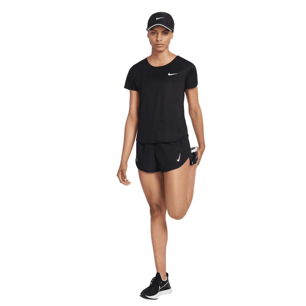 Nike Fast Dri-Fit Tempo Løpeshorts Dame Sort 