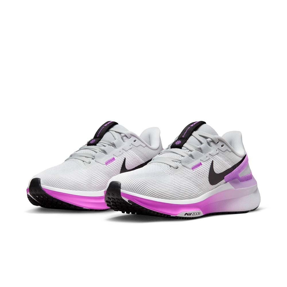 Nike Air Zoom Structure 25 Joggesko Dame Hvit/Lilla