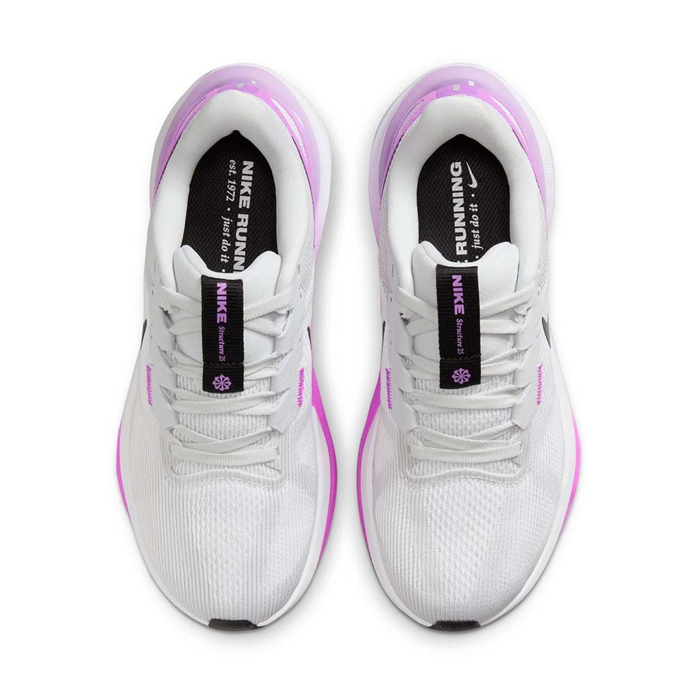 Nike Air Zoom Structure 25 Joggesko Dame Hvit/Lilla