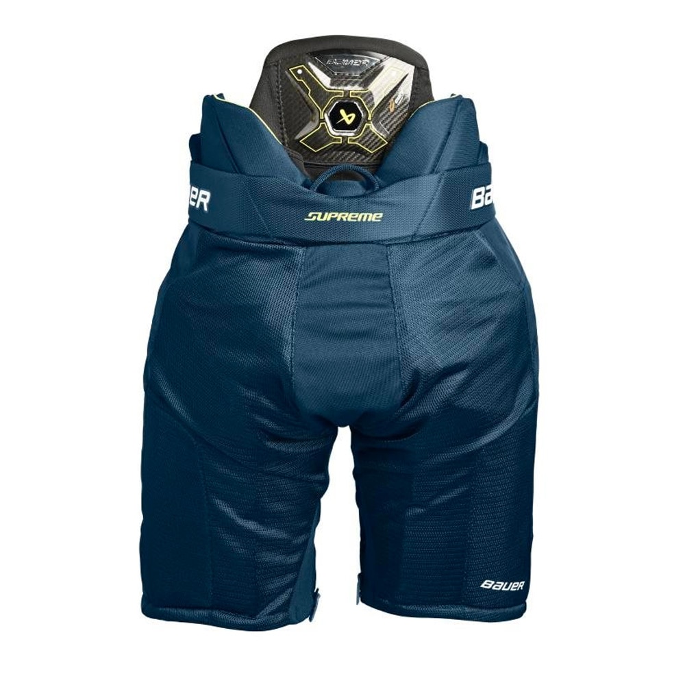 Bauer Supreme Mach Junior Hockeybukse Marine