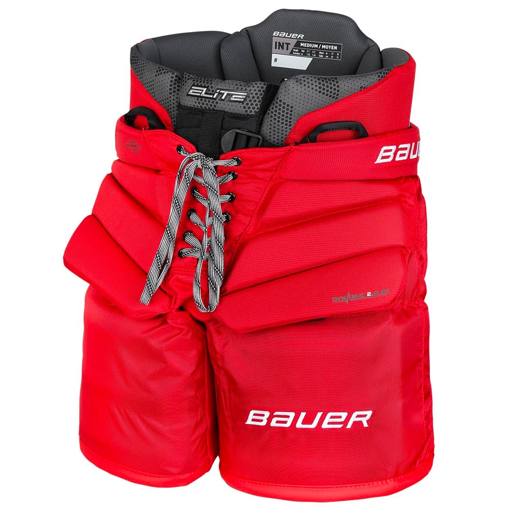 Bauer Elite Int. Keeperbukse Hockey Rød