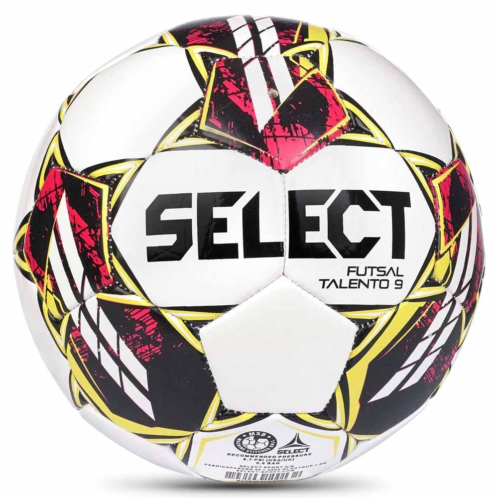 Select Futsal Talento 9 V22 Fotball Hvit/Gul