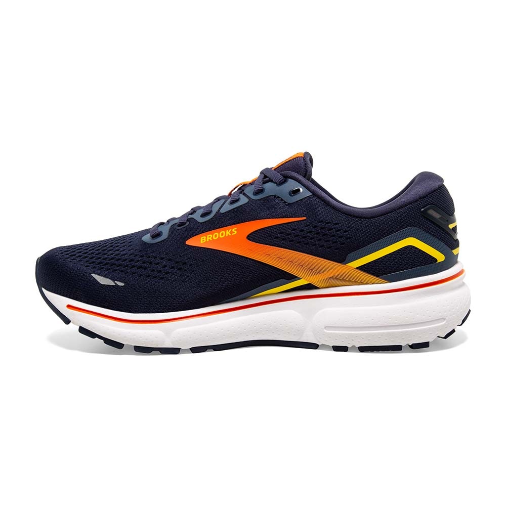 Brooks Ghost 15 Joggesko Herre Marine/Oransje