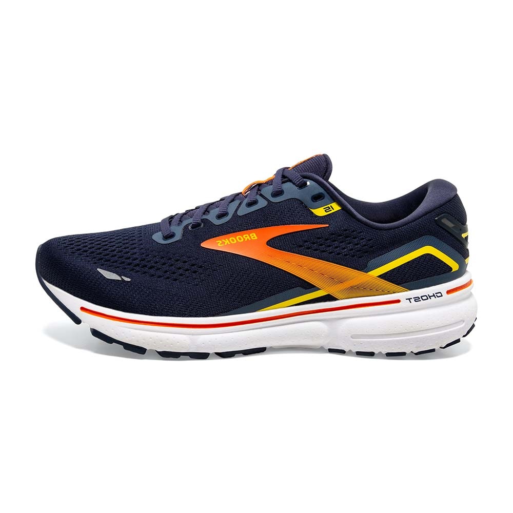 Brooks Ghost 15 Joggesko Herre Marine/Oransje