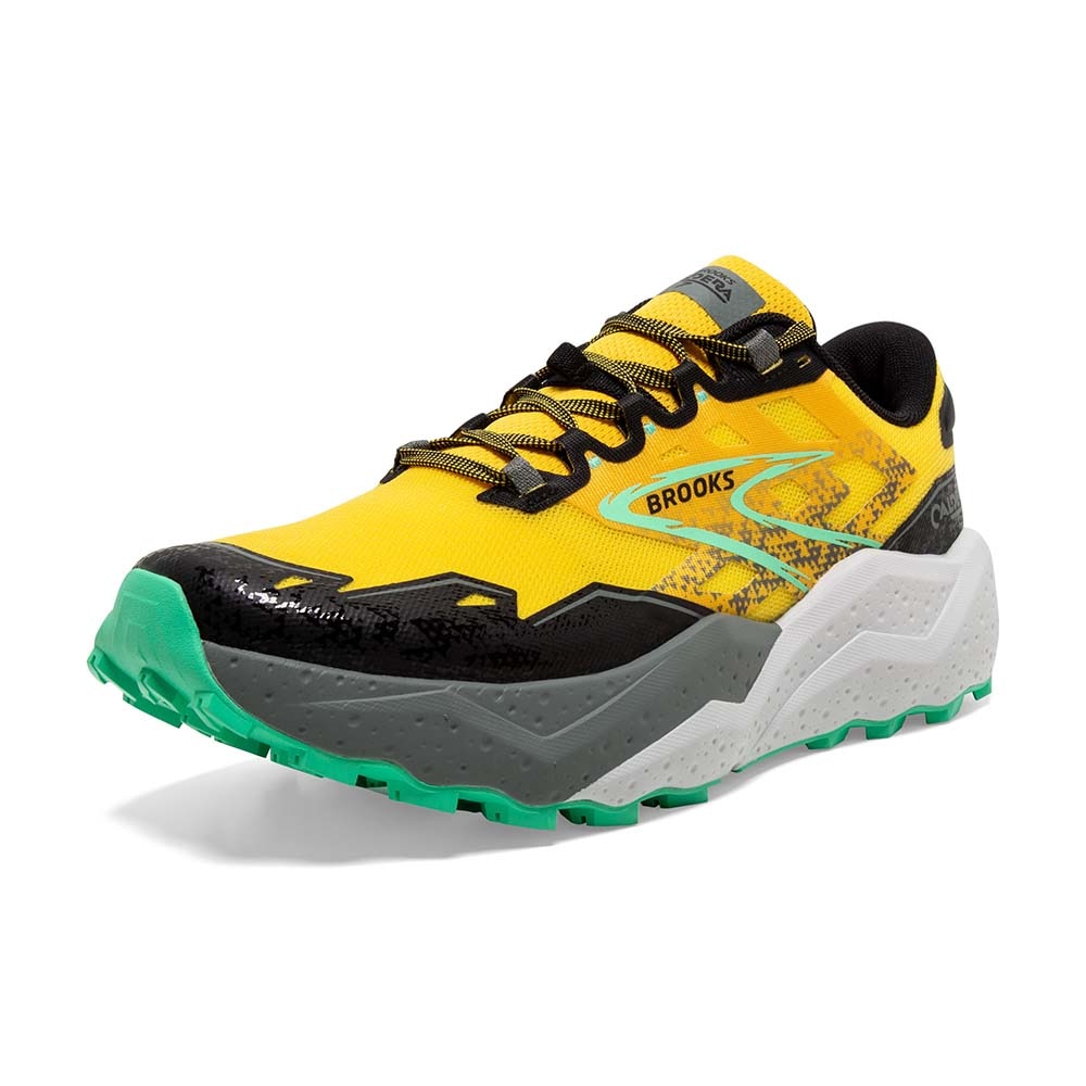 Brooks Caldera 7 Joggesko Herre Gul/Sort