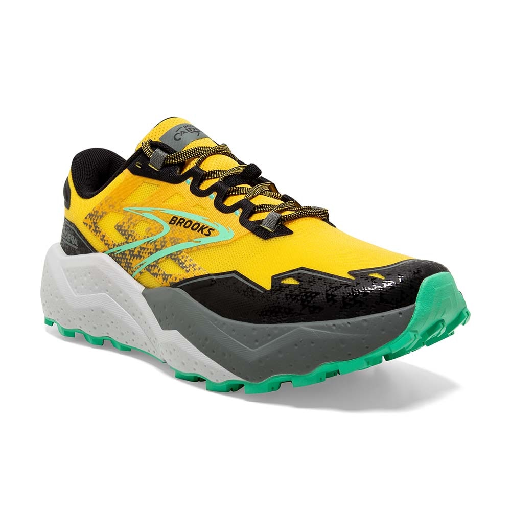 Brooks Caldera 7 Joggesko Herre Gul/Sort