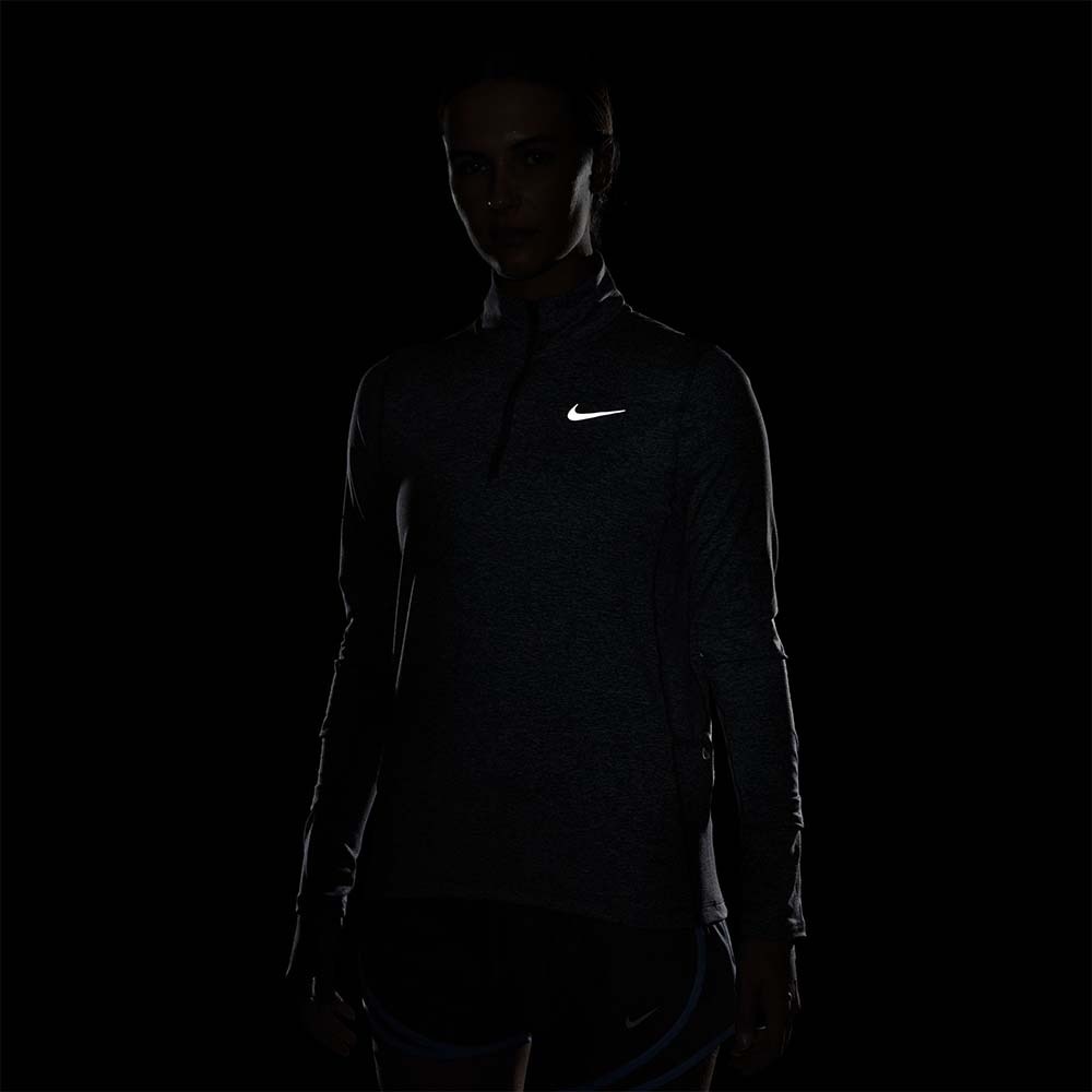 Nike Element Half-Zip Løpetrøye Dame Blå/Lilla