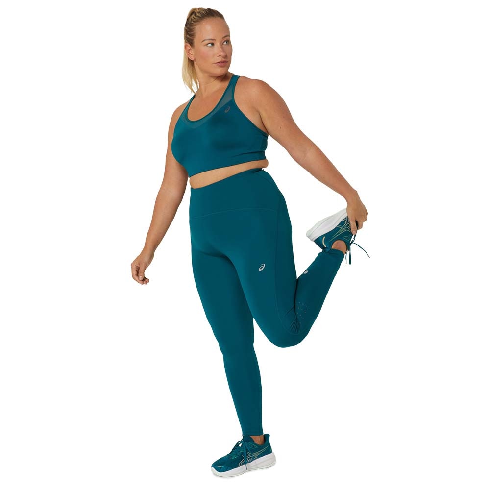 Asics Road High Waist Løpetights Dame Blå