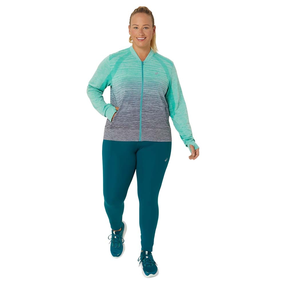 Asics Road High Waist Løpetights Dame Blå