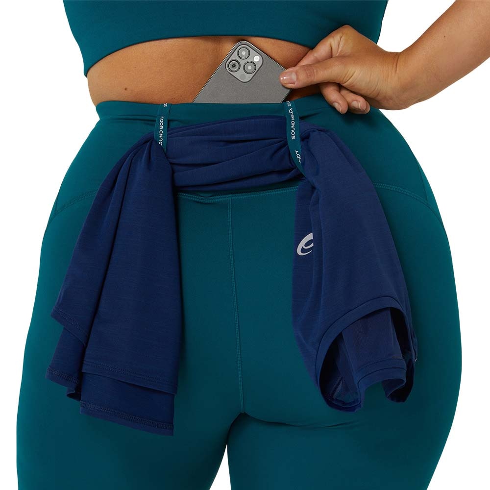 Asics Road High Waist Løpetights Dame Blå