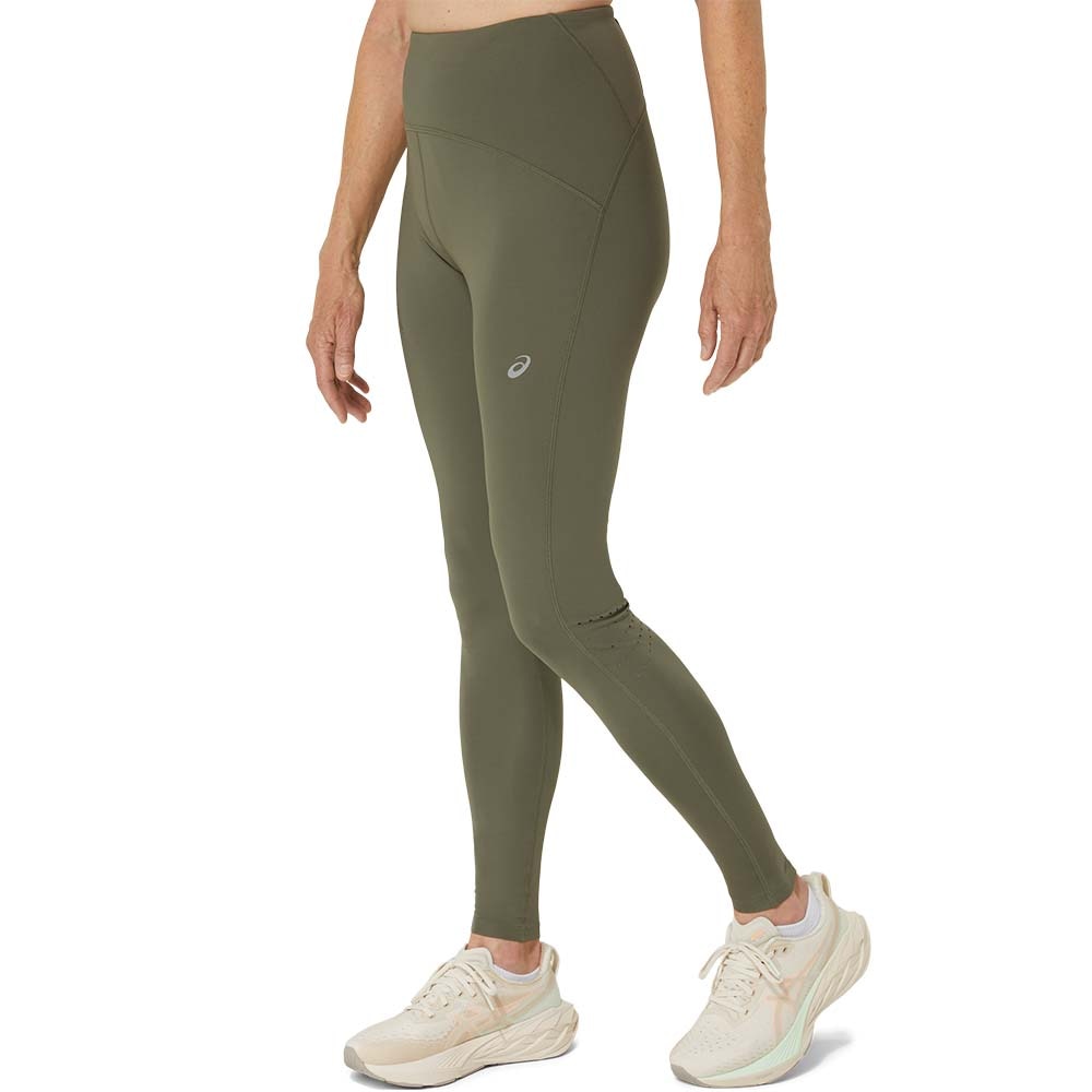 Asics Road High Waist Løpetights Dame Grønn