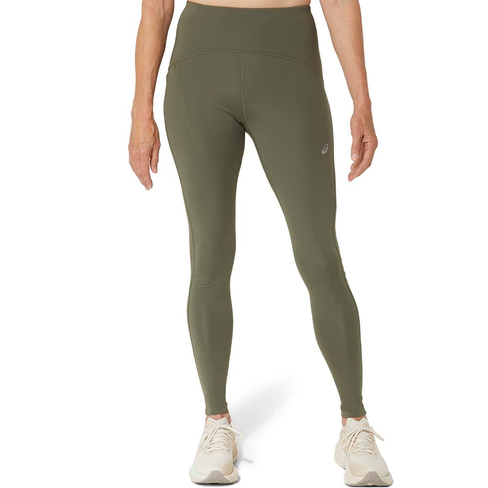 Asics Road High Waist Løpetights Dame Grønn