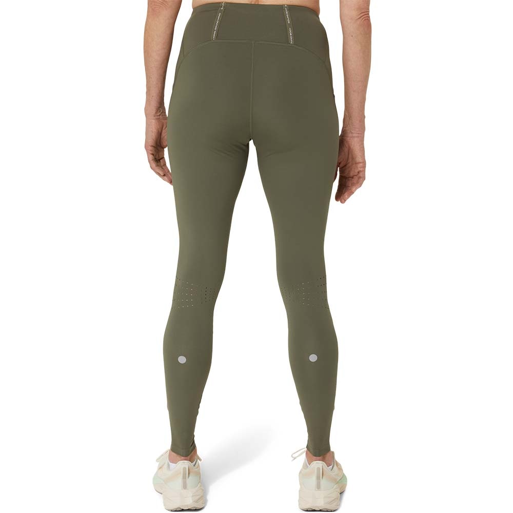 Asics Road High Waist Løpetights Dame Grønn