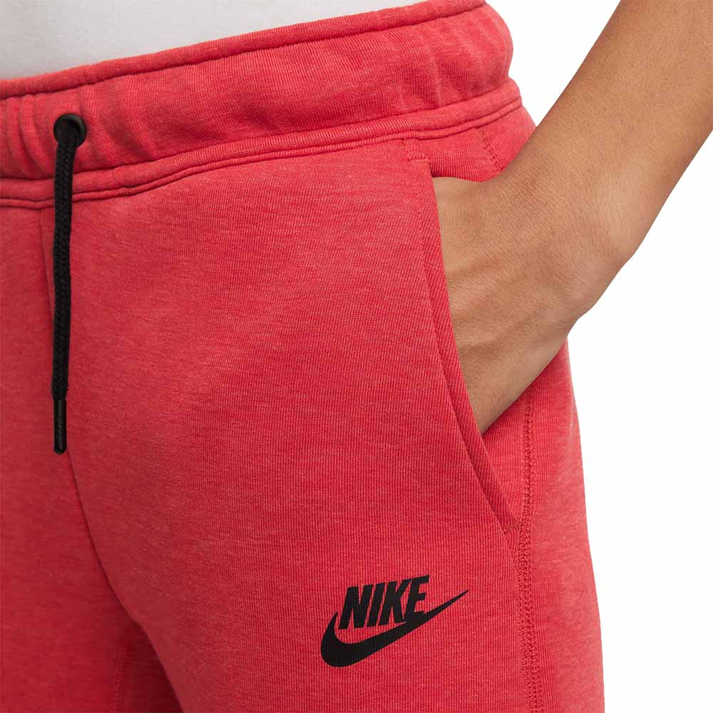 Nike NSW Tech Fleece Fritidsbukse Barn Rød