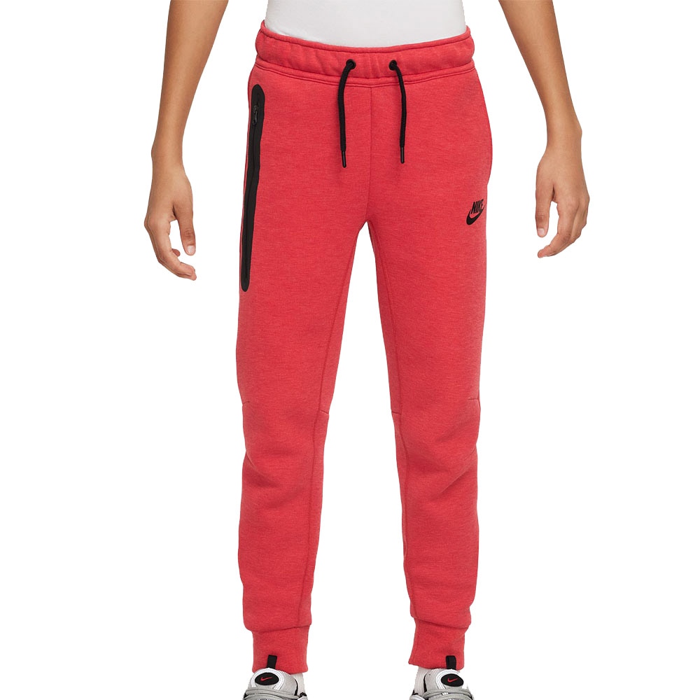 Nike NSW Tech Fleece Fritidsbukse Barn Rød