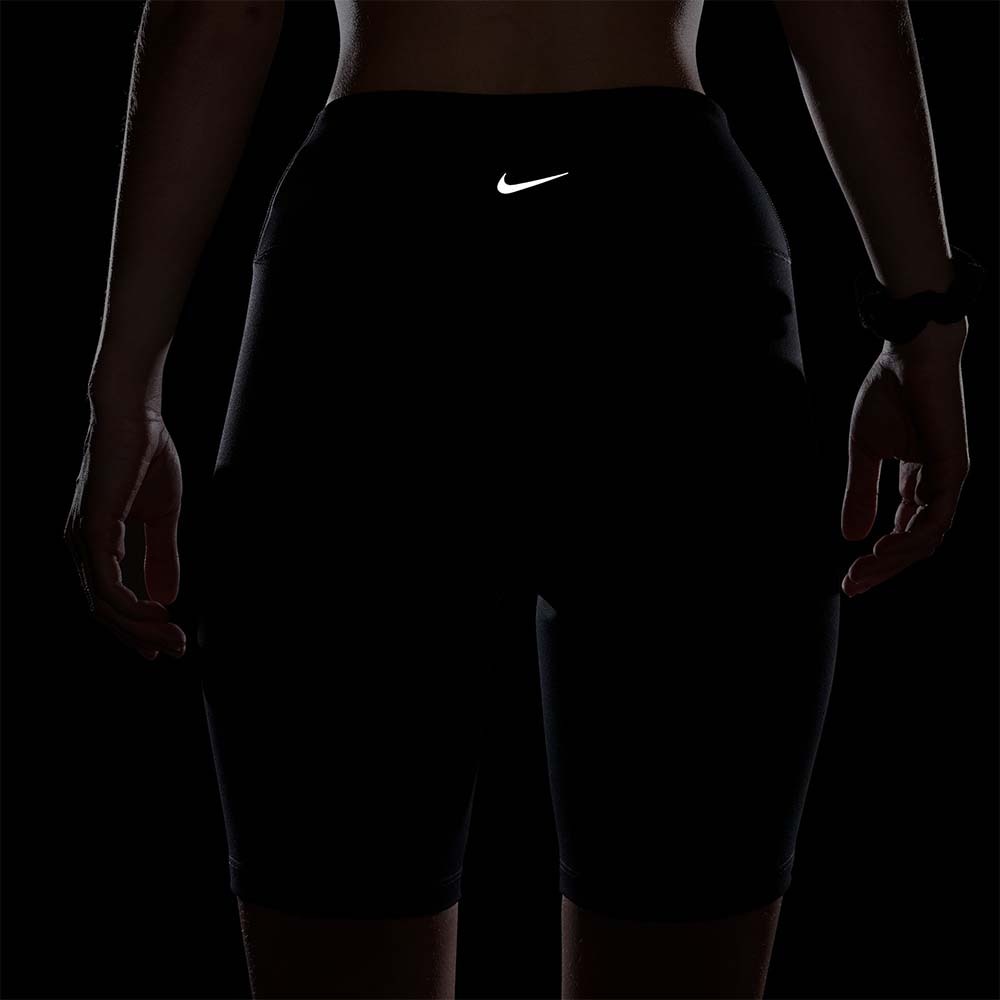 Nike Dri-Fit One High-Rise 8'' Shorts Dame Sort