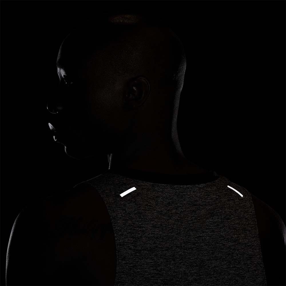 Nike Dri-Fit Rise 365 Tank Herre Grå/Sort