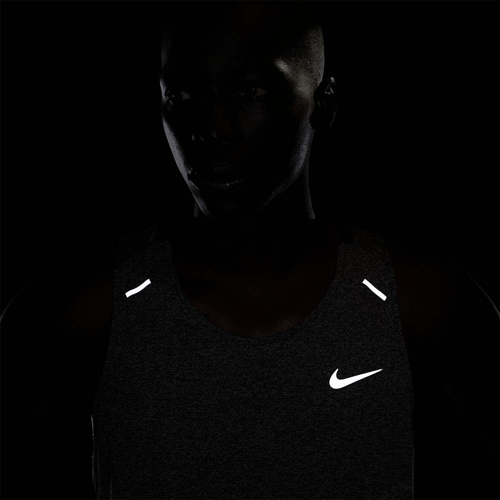 Nike Dri-Fit Rise 365 Tank Herre Grå/Sort