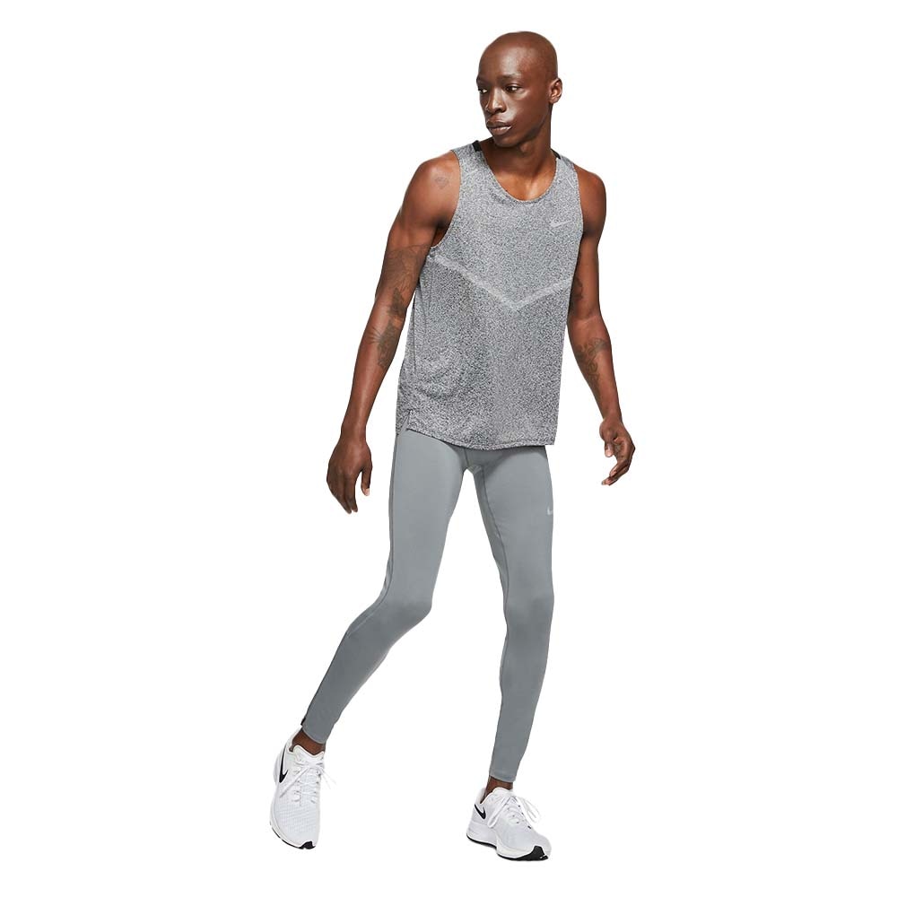 Nike Dri-Fit Rise 365 Tank Herre Grå/Sort