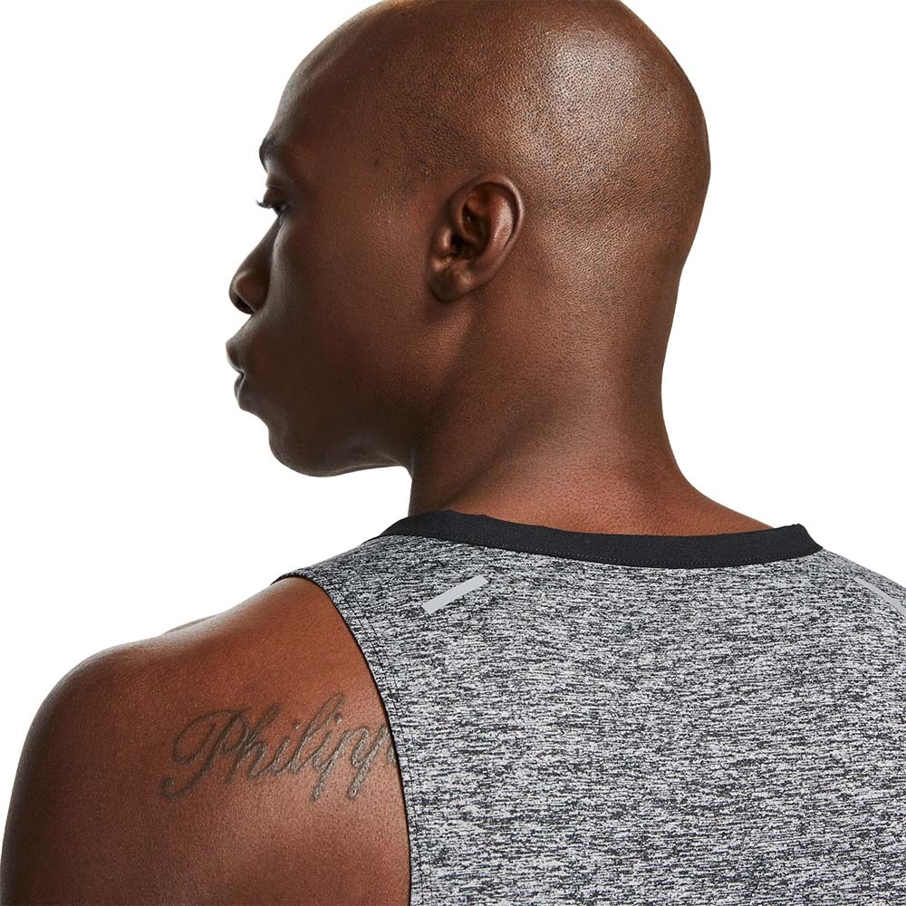 Nike Dri-Fit Rise 365 Tank Herre Grå/Sort