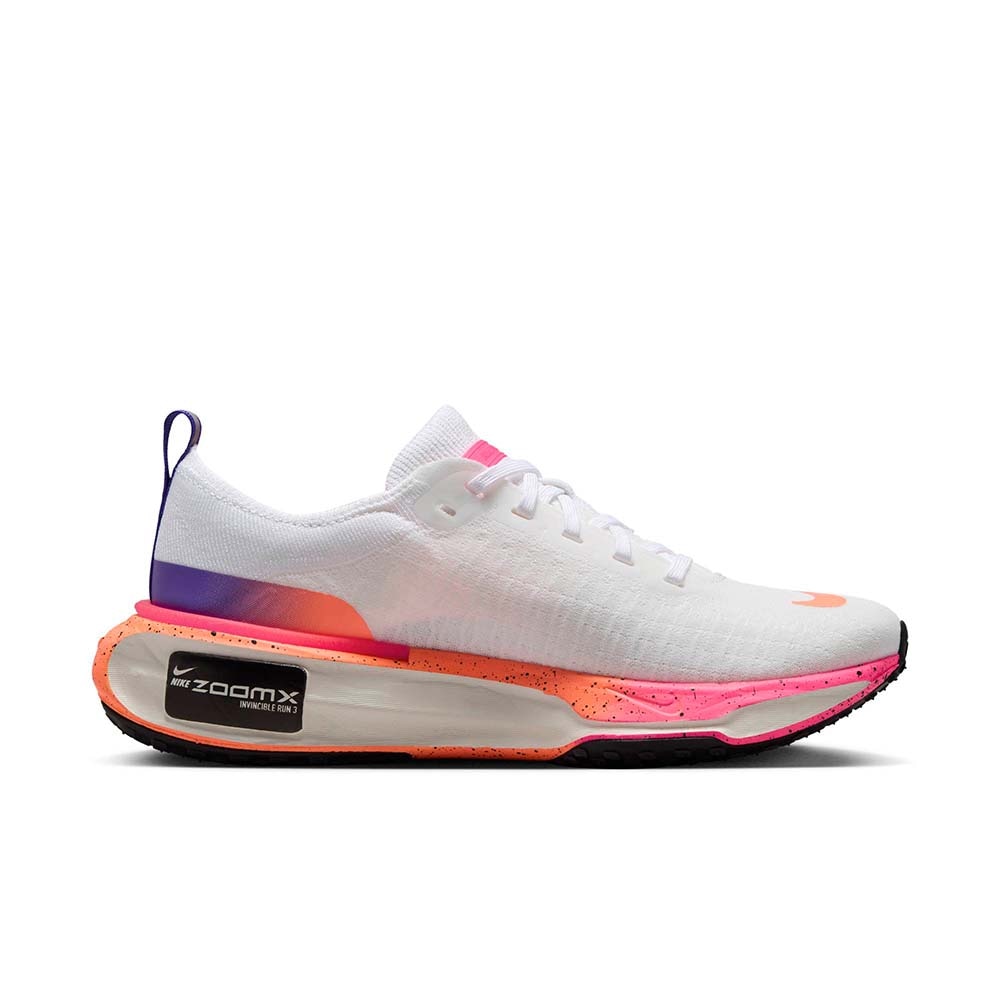 Nike ZoomX Invincible Run Flyknit 3 Joggesko Dame Hvit/Rosa/Oransje