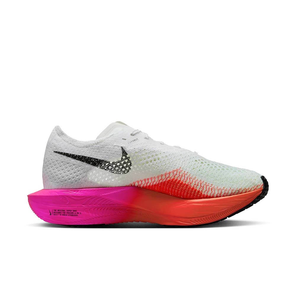 Nike ZoomX Vaporfly Next% 3 Joggesko Dame Hvit/Rosa/Rød