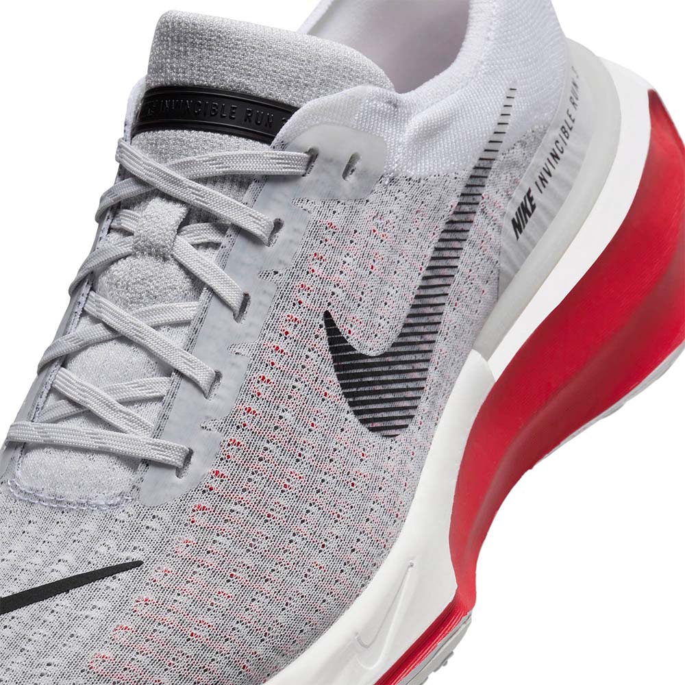 Nike ZoomX Invincible Run Flyknit 3 Joggesko Herre Grå/Rød