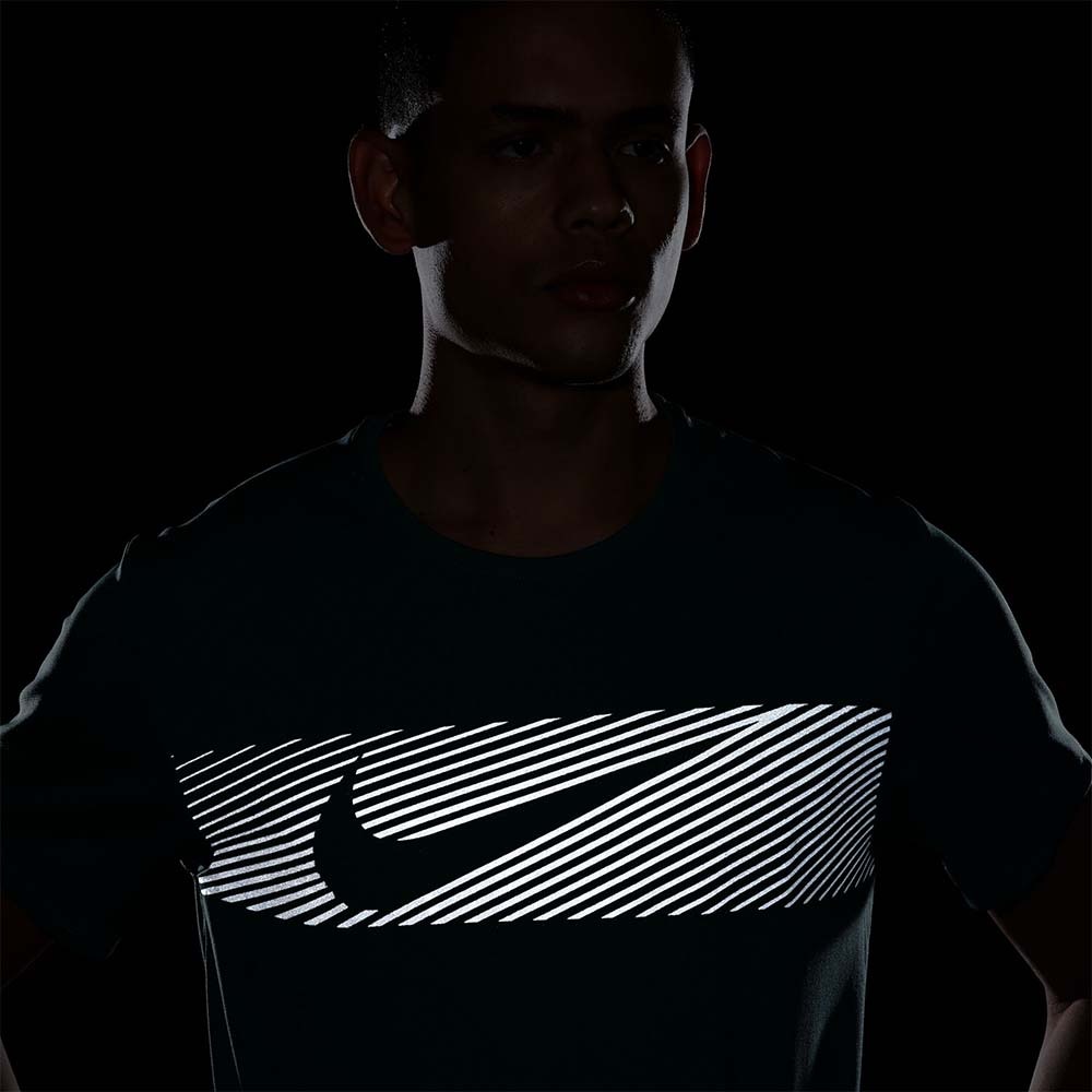 Nike Miler Flash Kortermet Trøye Herre Grønn