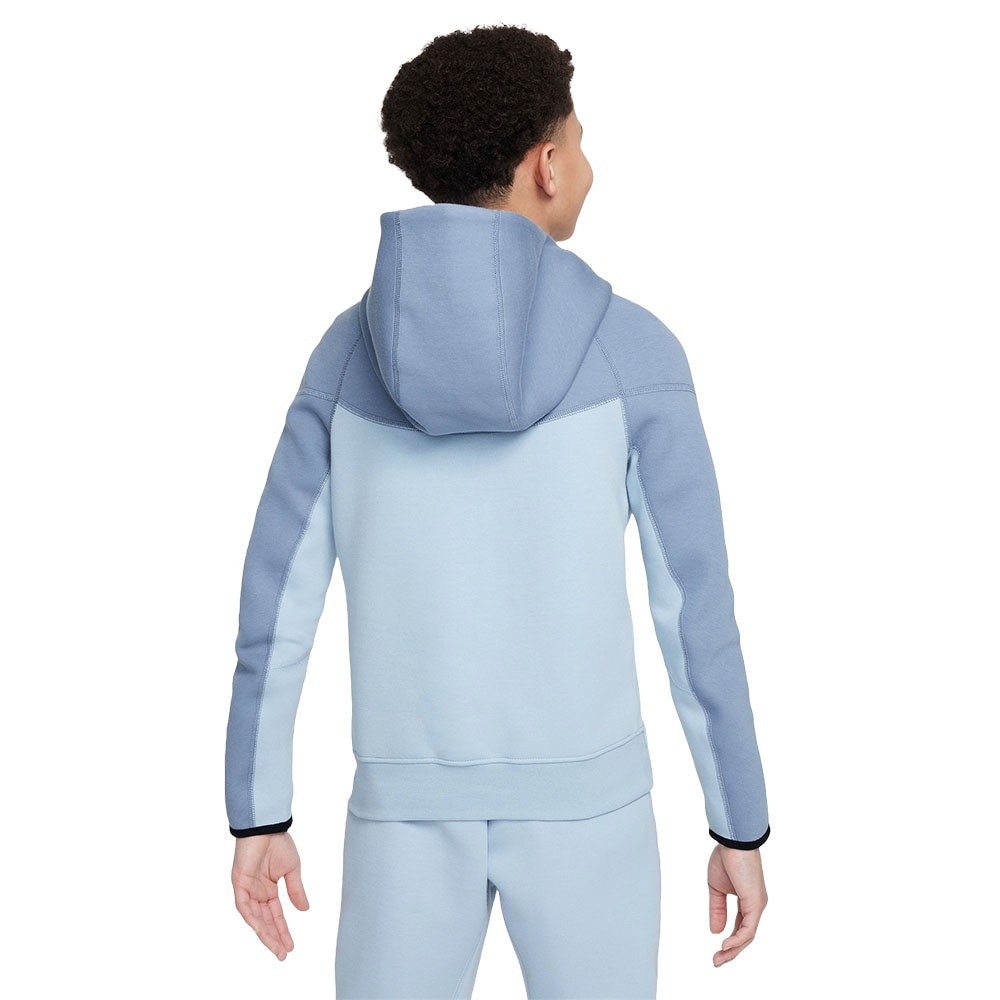 Nike NSW Tech Fleece Hettegenser Barn Lyseblå