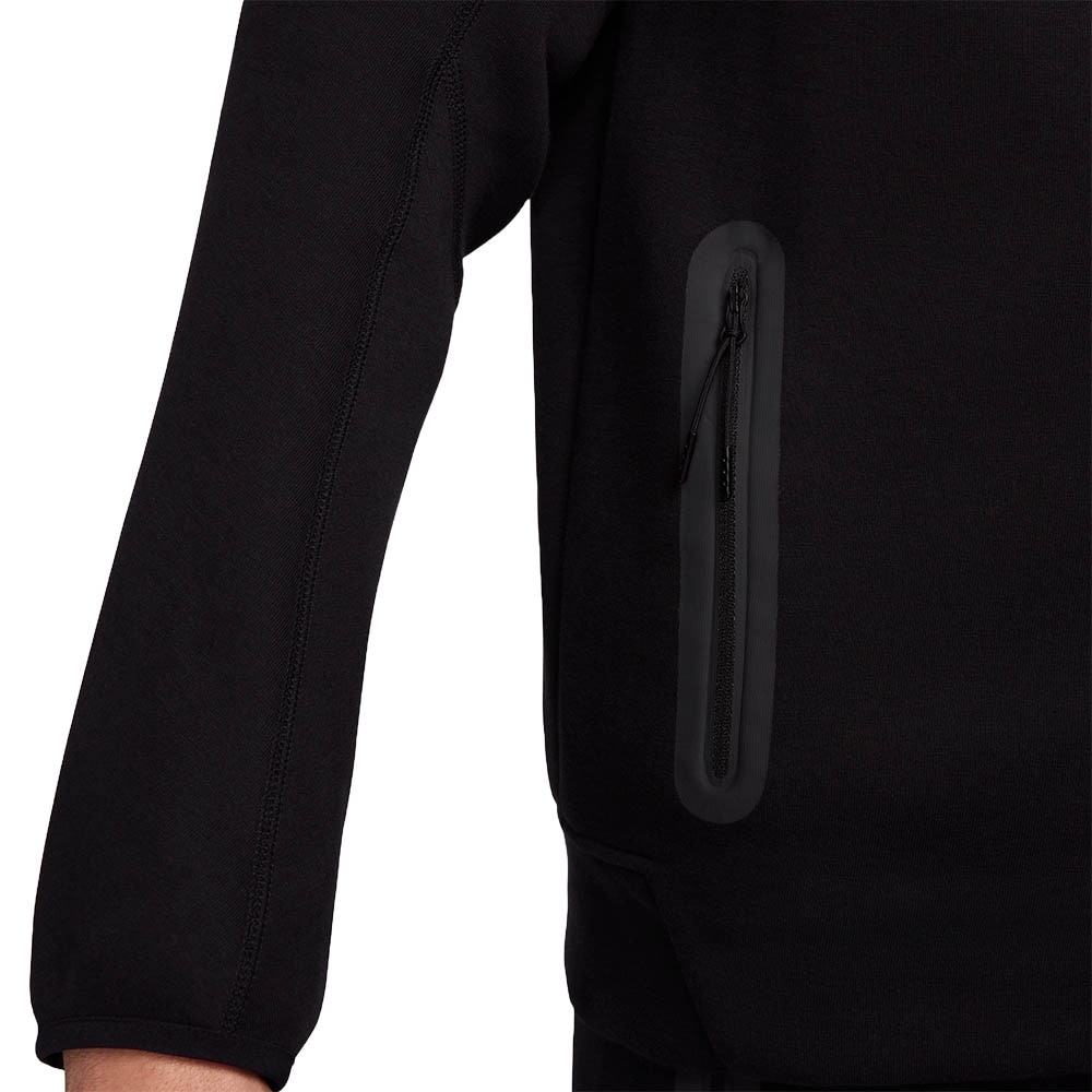 Nike Tech Fleece FullZip Hettegenser Sort/Hvit/Rosa