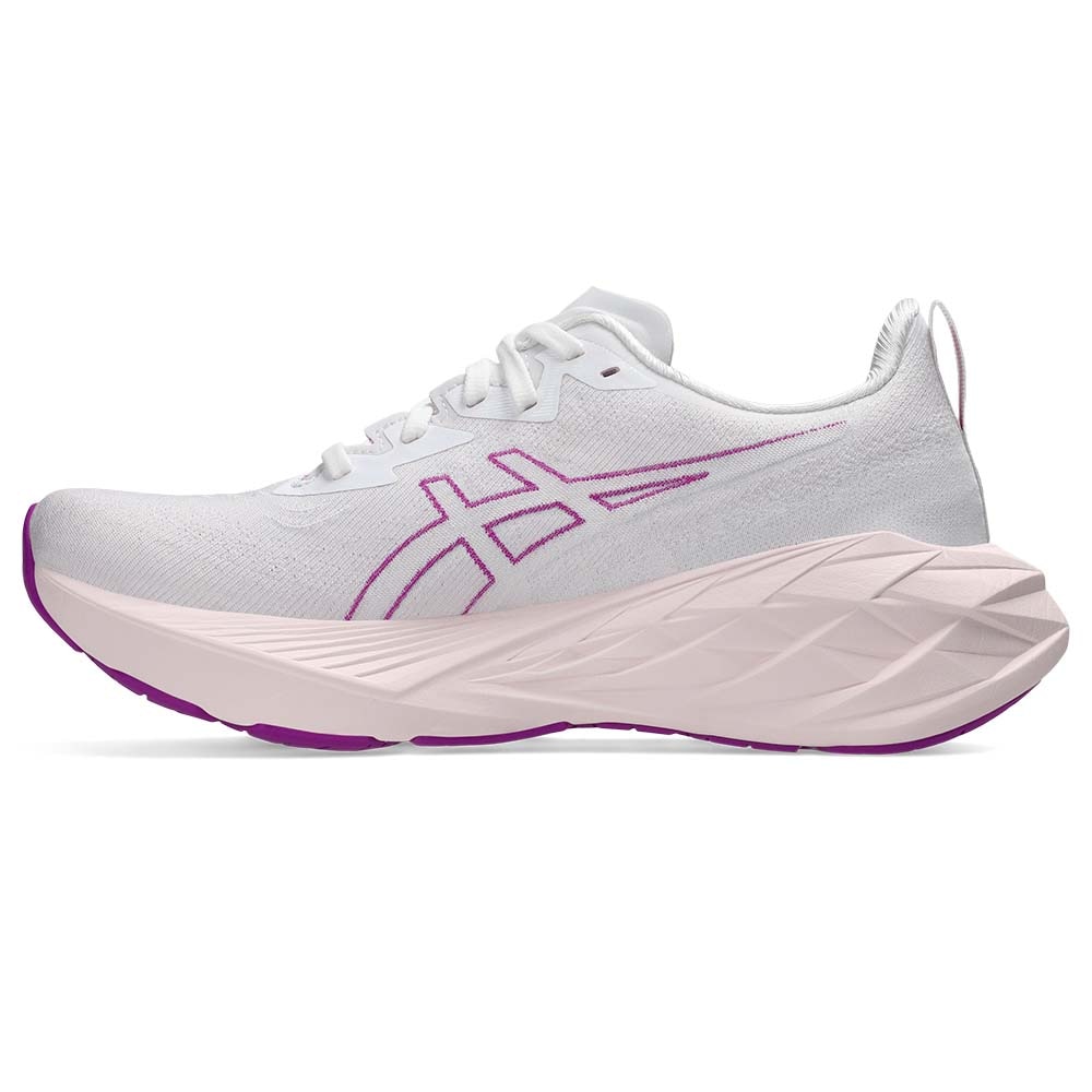 Asics Novablast 4 Joggesko Dame Hvit/Lilla